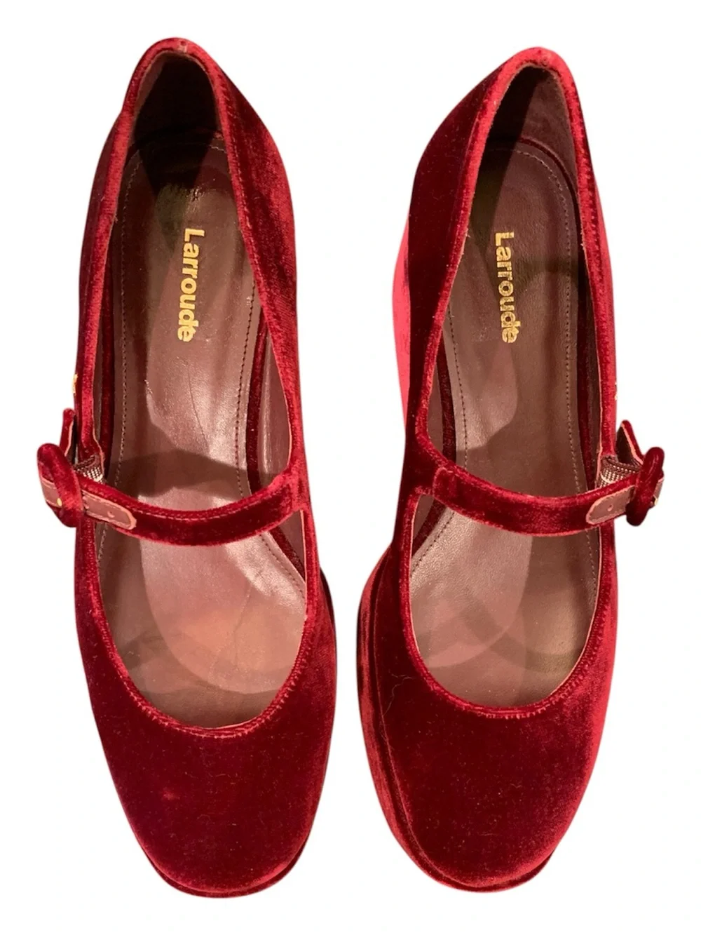 Larroudé Women's Blair Flatform Pumps Size 7